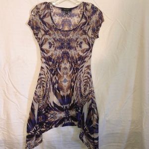 Karen Cane Tunic Top NWOT